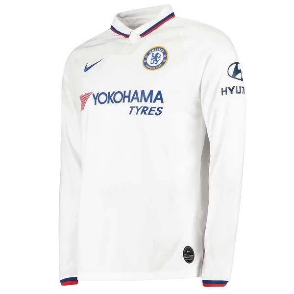 Camiseta Chelsea 2ª ML 2019-2020 Blanco